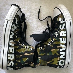 Chuck Taylor  Black-Desert Khaki-Camouflage